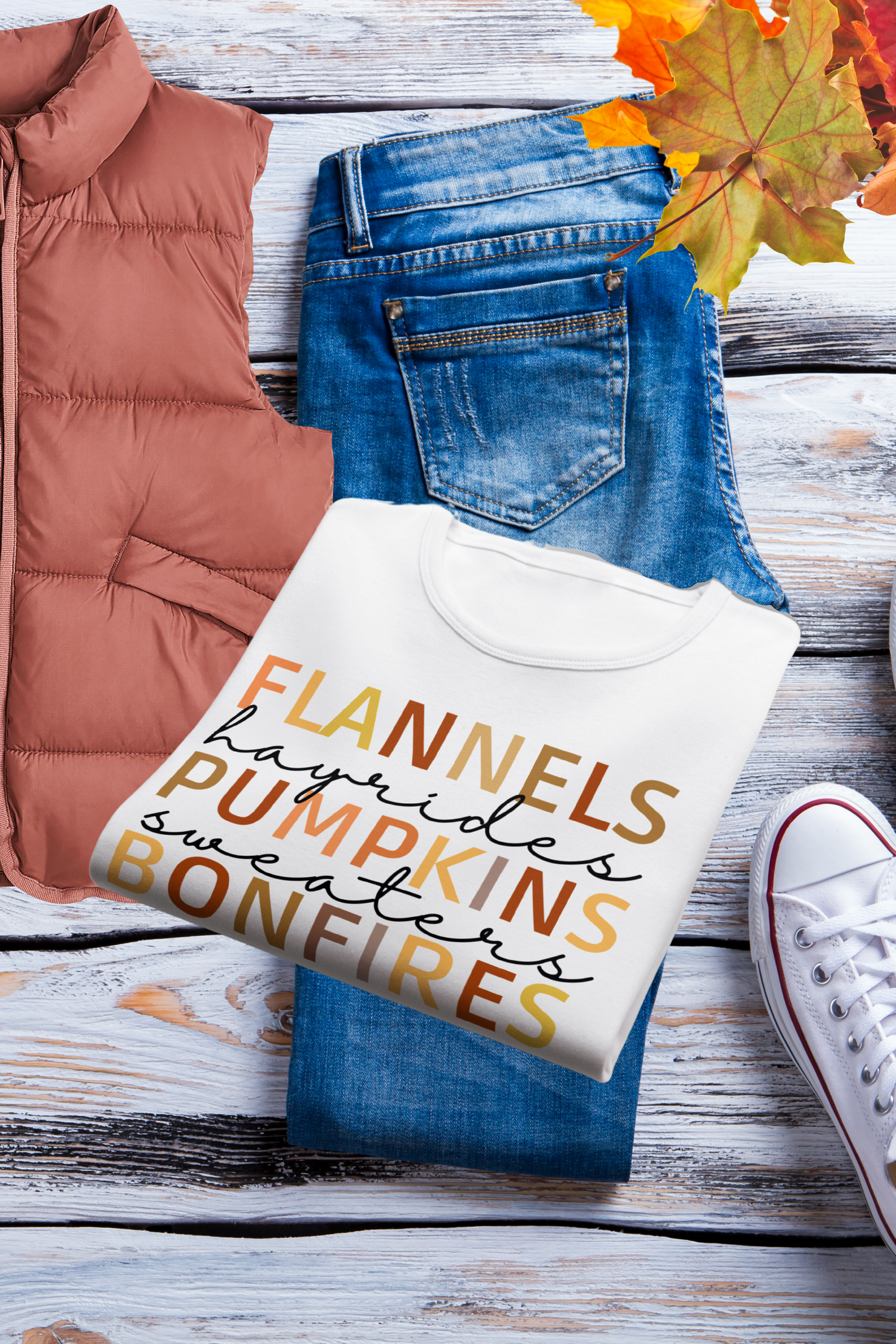 Step Into Fall with Confidence: The Ultimate Bonfire Shirt